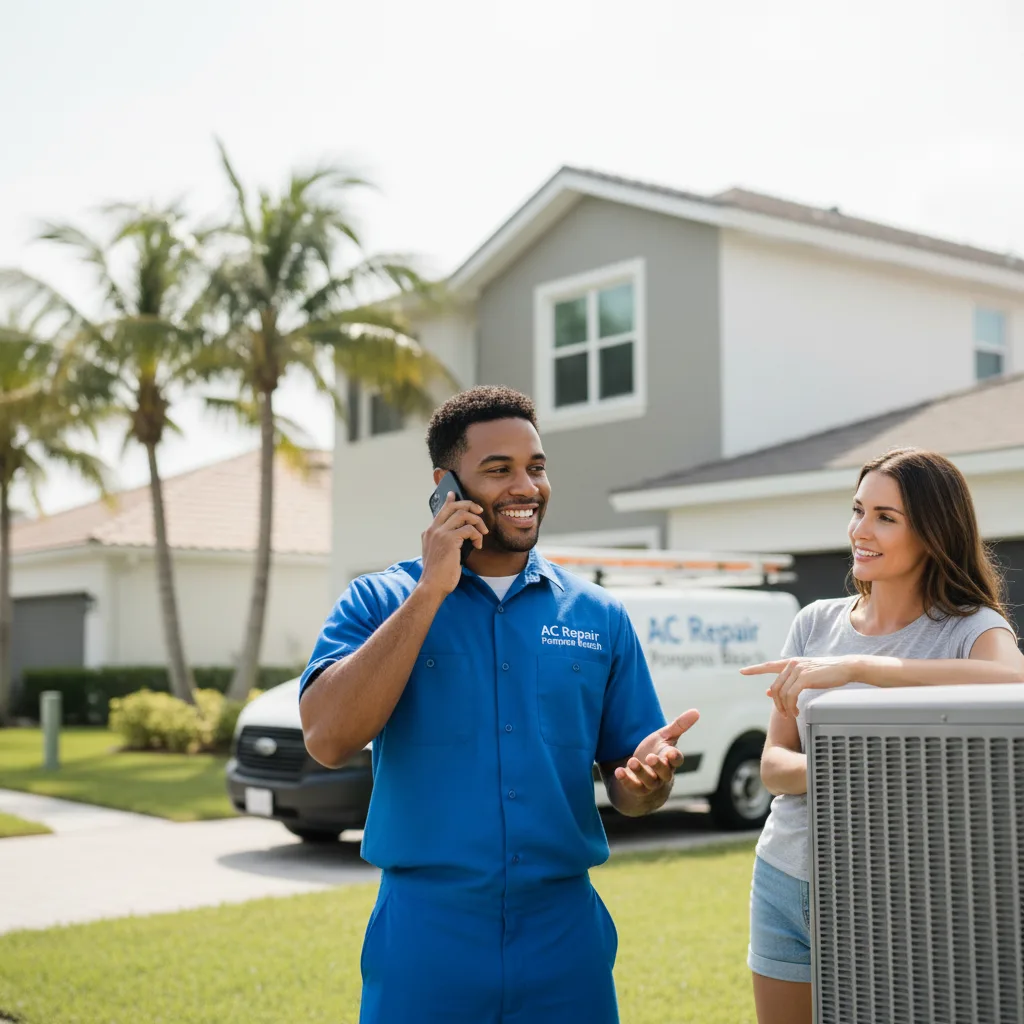 AC Repair Pompano Beach customer support in Leroy
